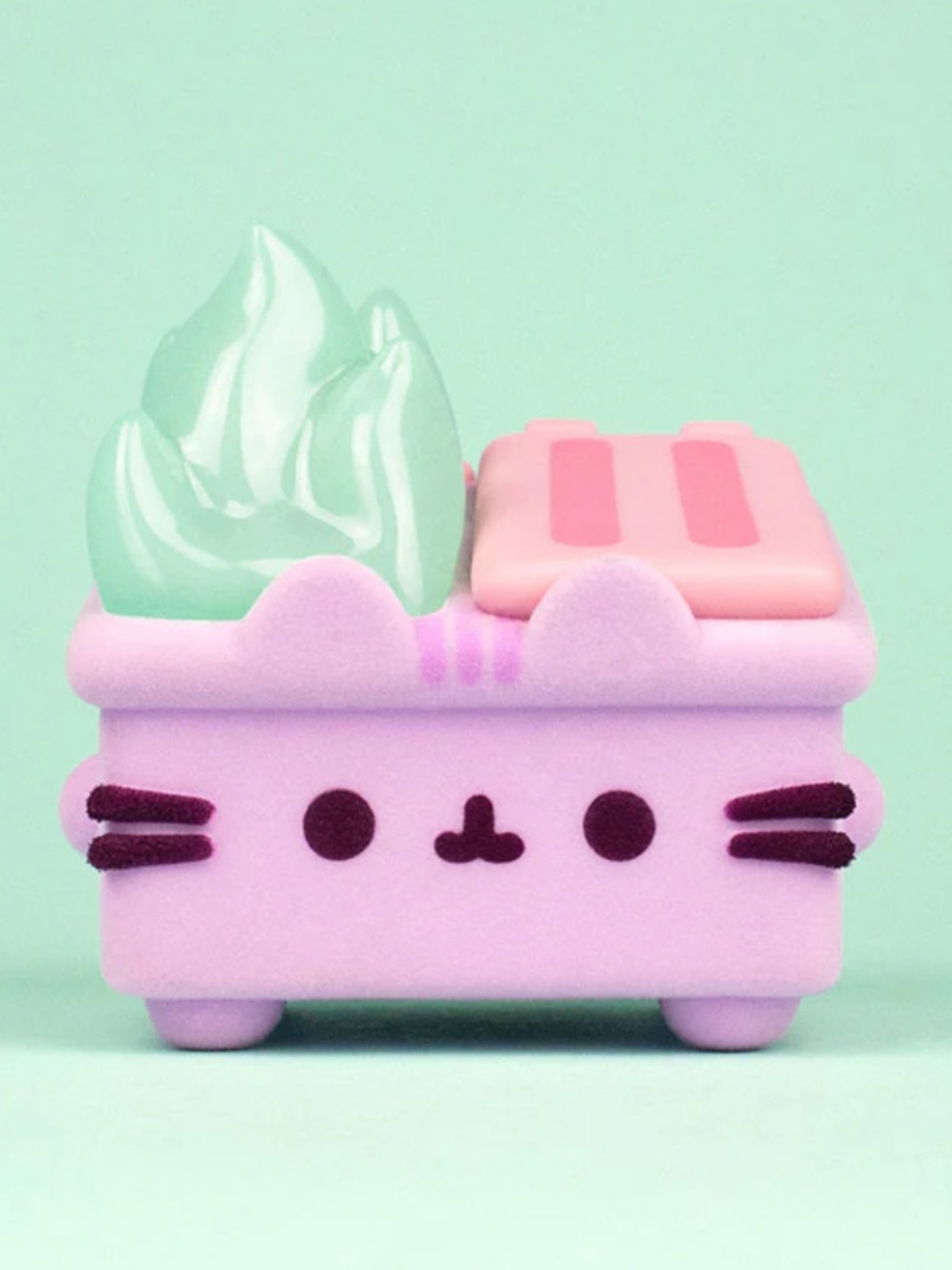 NWOT 100% Soft Pusheen Purple Dumpster Fire